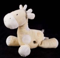 Carters Just One You Giraffe Yellow Musical Waggy Plush Lovey